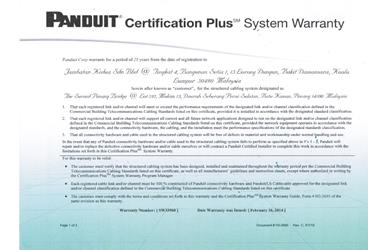 Certification 1