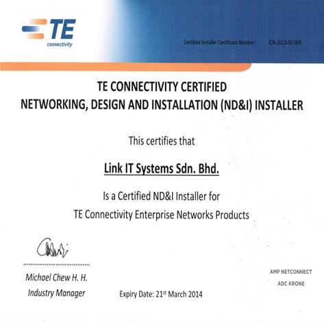 AMP Certificate